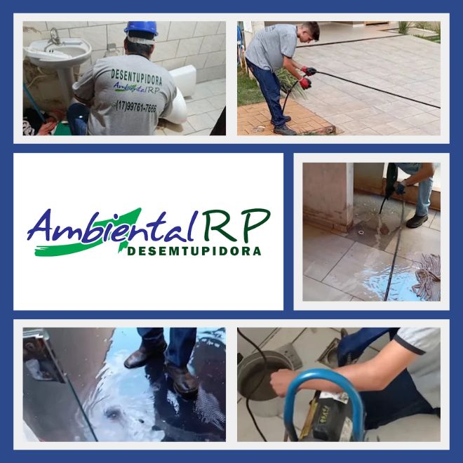 Desentupidora Ambiental RP em SP